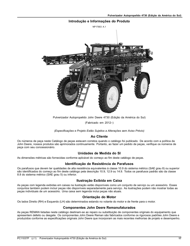 John Deere 4730 Sprayer Parts Catalog PC11037P-16 PT - Image 10