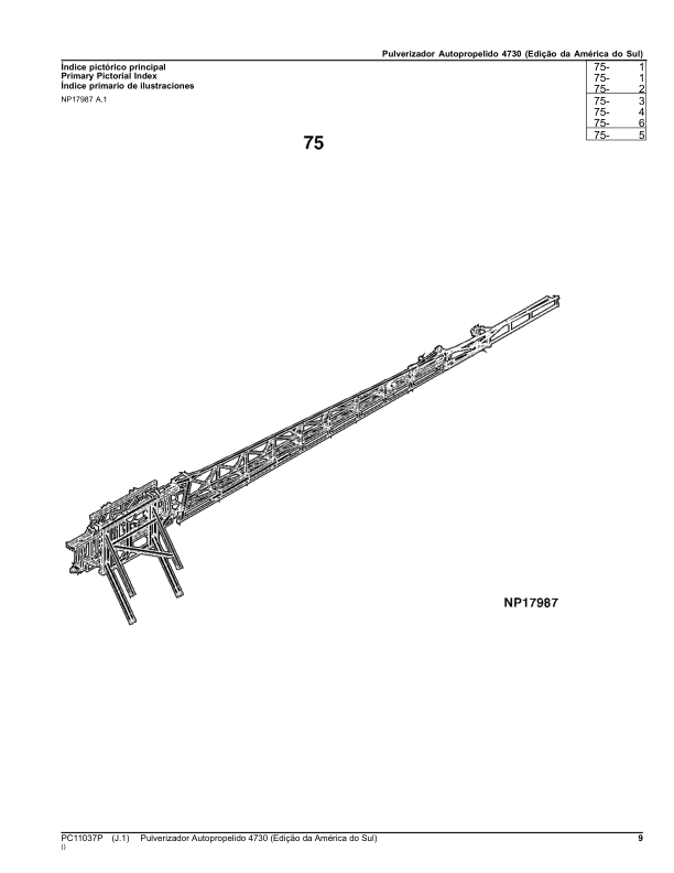 John Deere 4730 Sprayer Parts Catalog PC11037P-16 PT - Image 20