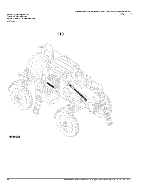 John Deere 4730 Sprayer Parts Catalog PC11037P-16 PT - Image 9
