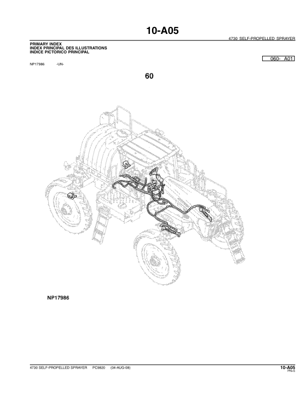 John Deere 4730 Sprayer Parts Catalog PC9820 - Image 16