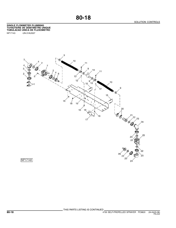 John Deere 4730 Sprayer Parts Catalog PC9820 - Image 23