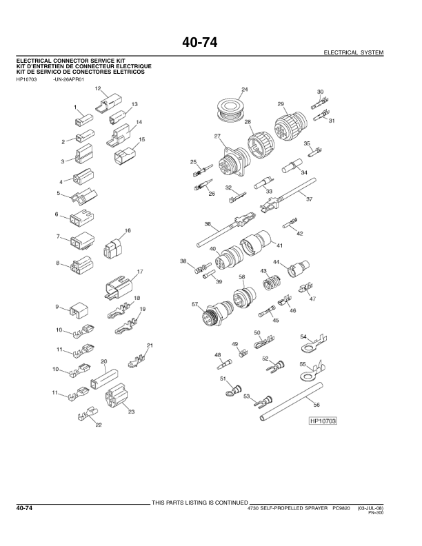 John Deere 4730 Sprayer Parts Catalog PC9820 - Image 21