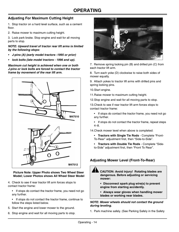 John Deere 48 and 54 Inch Mower Decks Operators Manual OMM145184-k) - Image 4