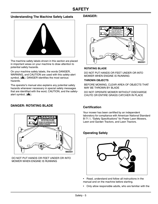 John Deere 48 and 54 Inch Mower Decks Operators Manual OMM145184-k) - Image 9