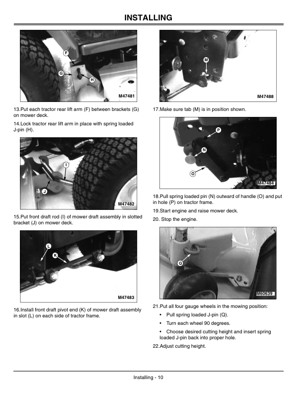 John Deere 48 and 54 Inch Mower Decks Operators Manual OMM145184-k) - Image 3