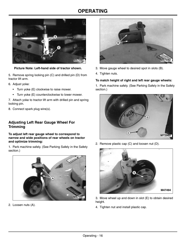 John Deere 48 and 54 Inch Mower Decks Operators Manual OMM145184-k) - Image 14