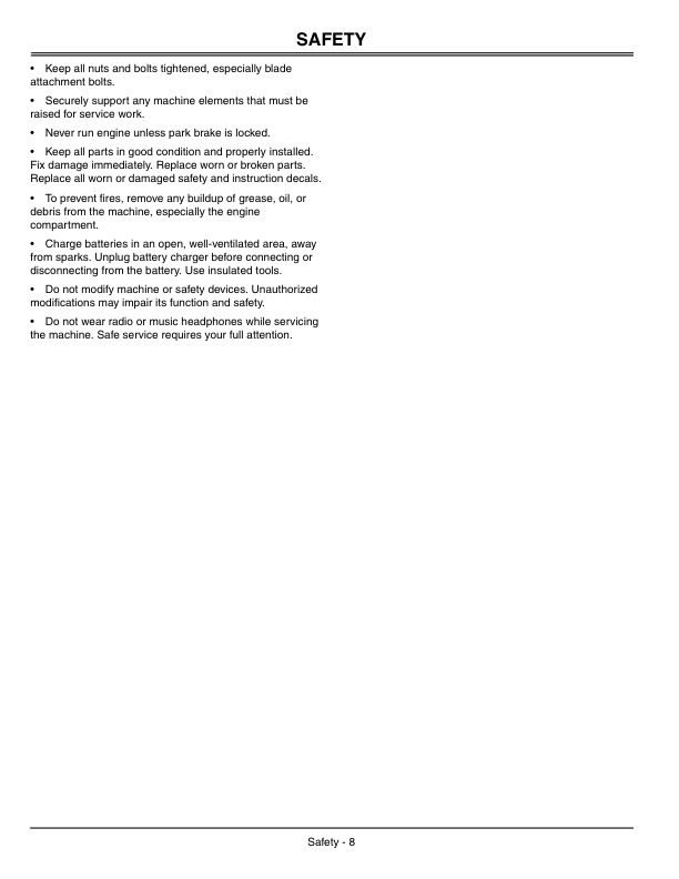 John Deere 48 and 54 Inch Mower Decks Operators Manual OMM145184-k) - Image 12
