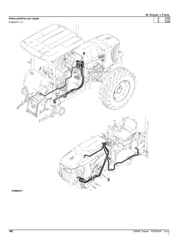 John Deere 5055E Tractor Parts Catalog PC8543P-11 PT - Image 13