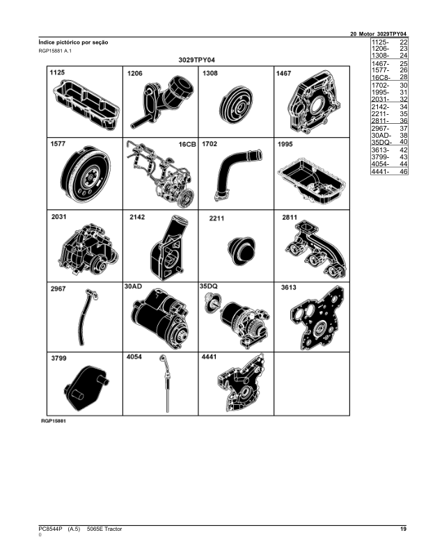 John Deere 5065E Tractor Parts Catalog PC8544P PT - Image 11