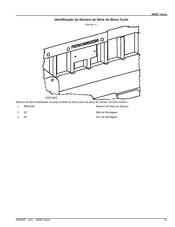 John Deere 5065E Tractor Parts Catalog PC8544P PT - Image 10