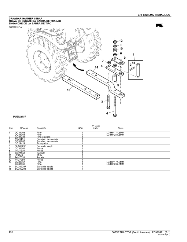 John Deere 5075E Tractor Parts Catalog PC9955P-11 PT - Image 12