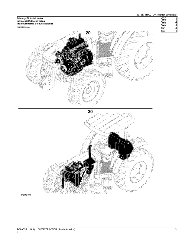 John Deere 5075E Tractor Parts Catalog PC9955P-11 PT - Image 14