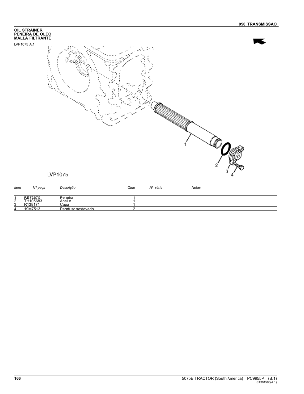 John Deere 5075E Tractor Parts Catalog PC9955P-11 PT - Image 10