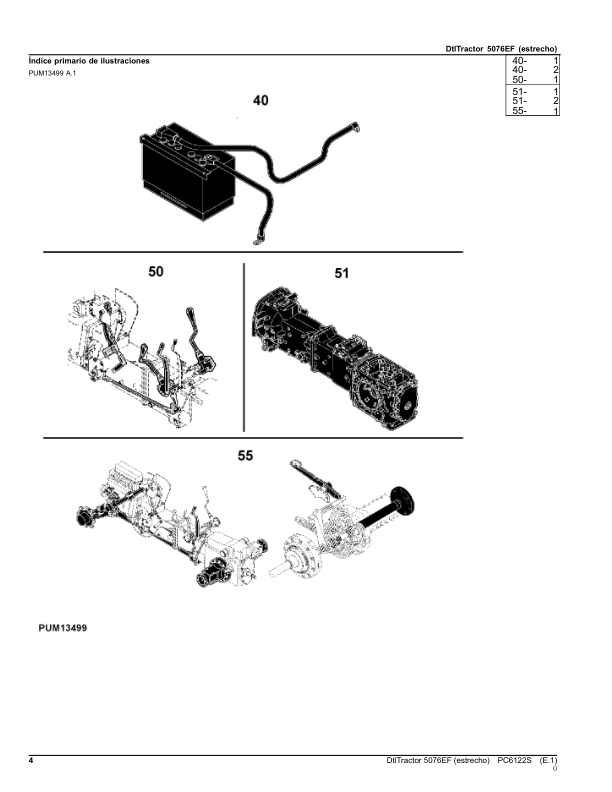 John Deere 5076EF Tractor Parts Catalog PC6122S ES - Image 7