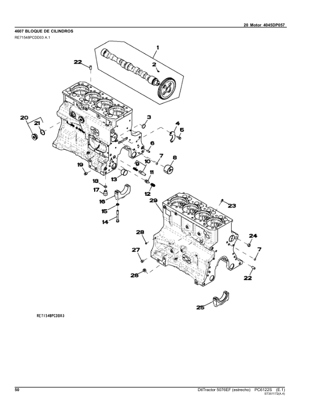 John Deere 5076EF Tractor Parts Catalog PC6122S ES - Image 16