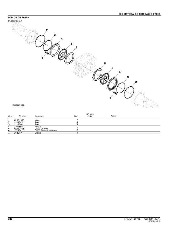 John Deere 5078E Tractor Parts Catalog PC8548P-14 PT - Image 16