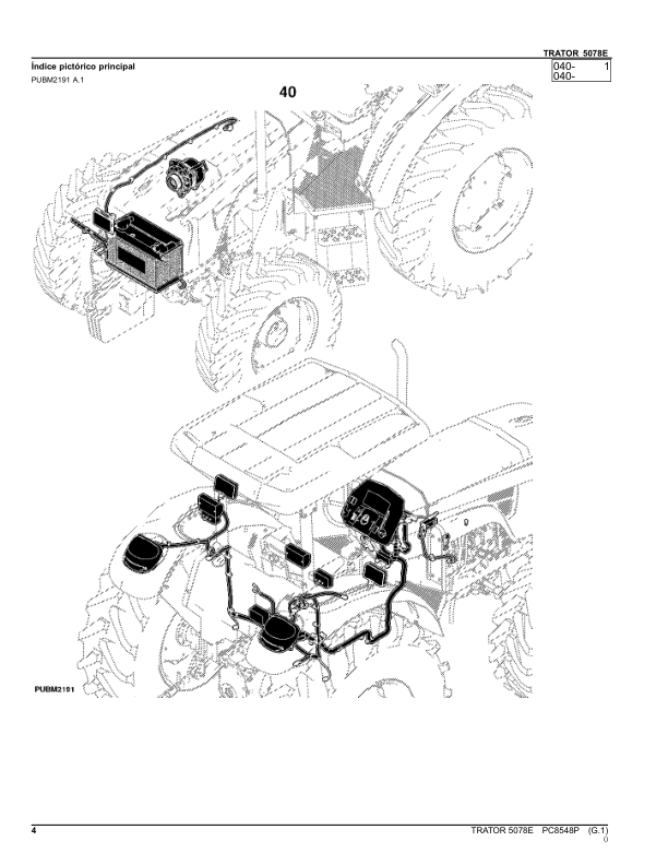 John Deere 5078E Tractor Parts Catalog PC8548P-16 PT - Image 14