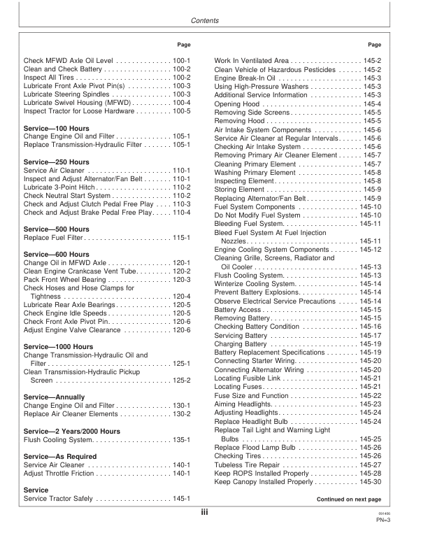 John Deere 5303 5403 Tractor Operators manual OMRE264654-I6 - Image 7