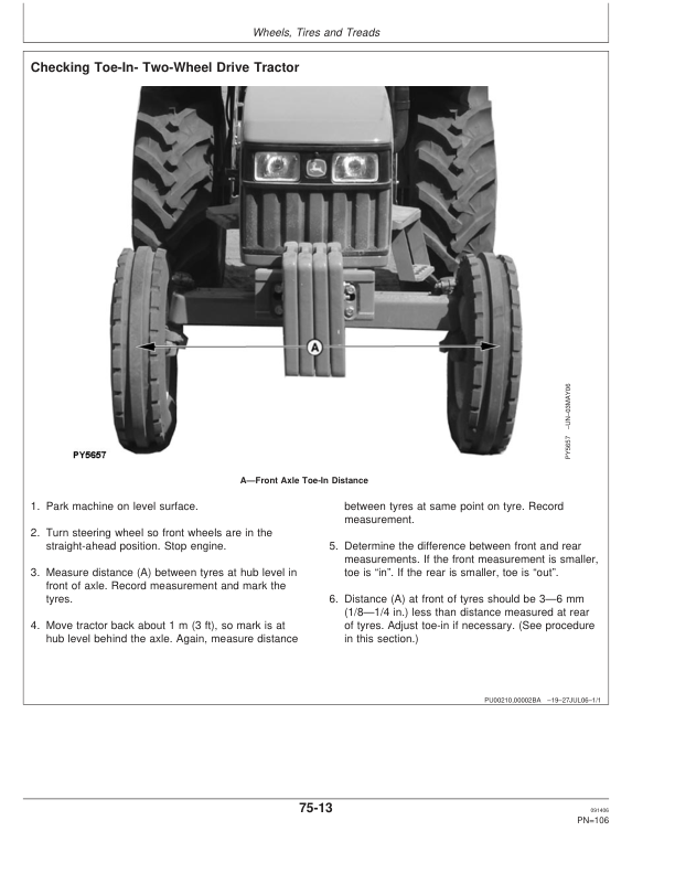 John Deere 5303 5403 Tractor Operators manual OMRE264654-I6 - Image 9