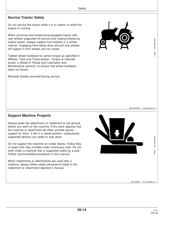 John Deere 5303 5403 Tractor Operators manual OMRE264654-I6 - Image 12