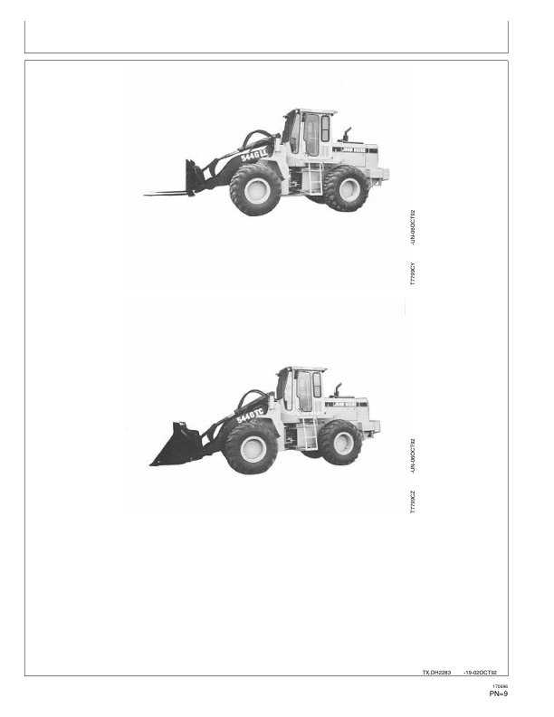 John Deere 544G LL TC 624G 644G Wheel Loader Operators Manual SN557739 and UP OMT159816-G6 - Image 10