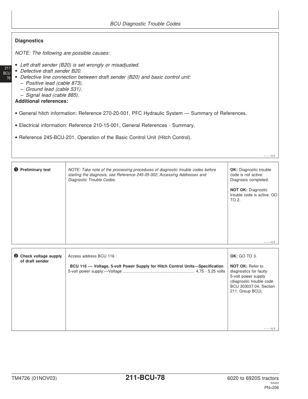 John Deere 6020 6920S Tractor Diagnostics and Service Manual TM4726 - Image 7