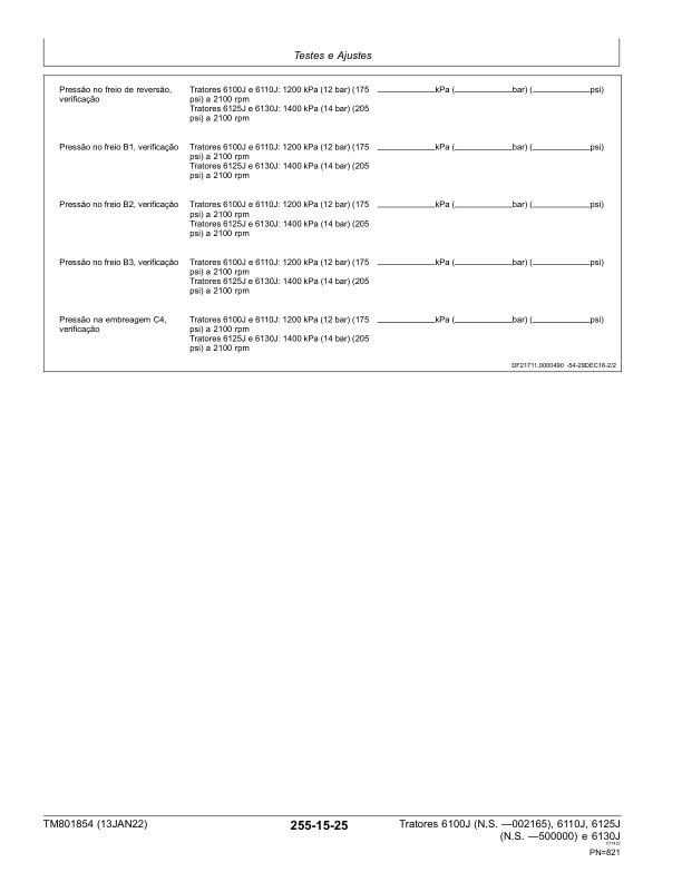 John Deere 6100J 6110J 6130J Tractor Diagnostic and Test Service Manual TM801854 PT - Image 12
