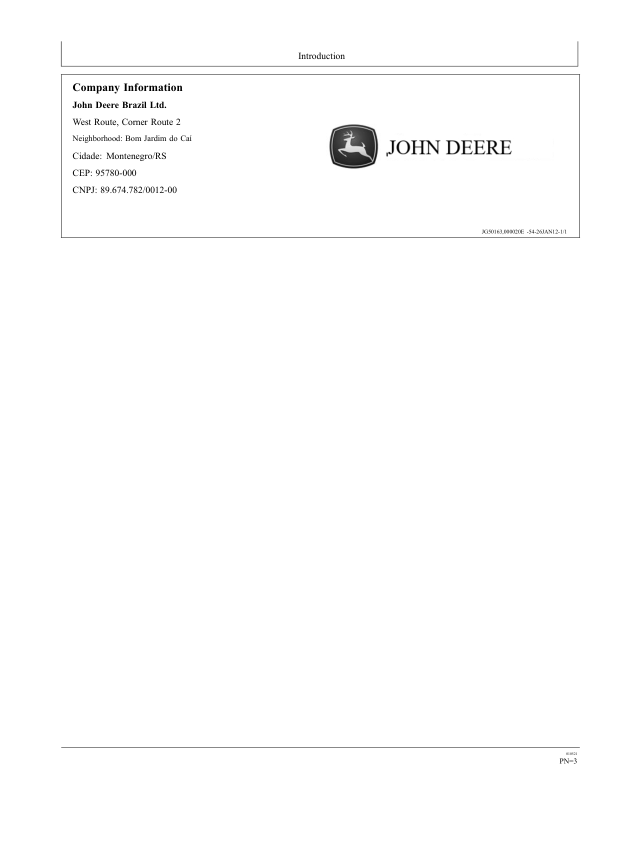 John Deere 6135J 6150J 6170J 6190J 6210J Tractor Operators Manual OML224285 PT - Image 9