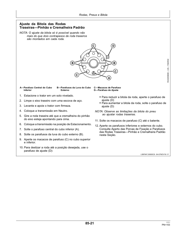 John Deere 6135J 6150J 6170J 6190J 9210J Tractor Operators Manual OML224285-L0 PT - Image 14