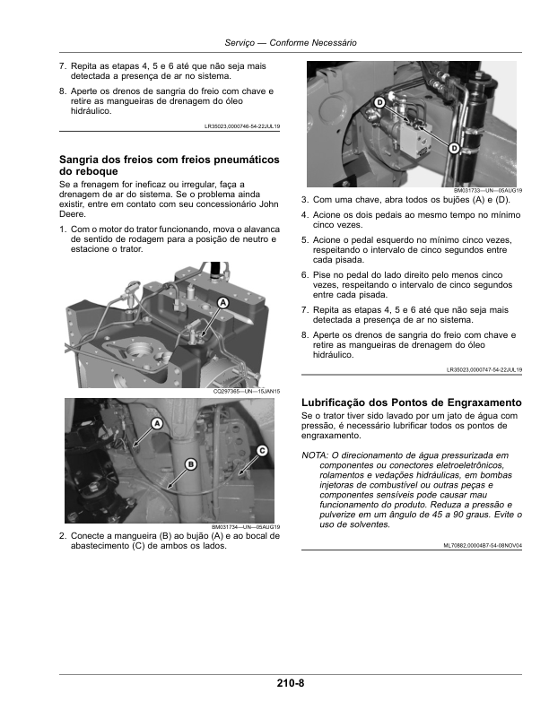 John Deere 6135M 6150M 6170M 6190M 6210M Tractor Operators Manual OML224048 PT - Image 20