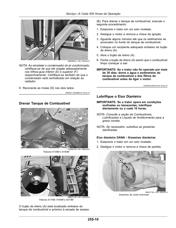 John Deere 6135M 6150M 6170M 6190M 6210M Tractor Operators Manual OML224048 PT - Image 21