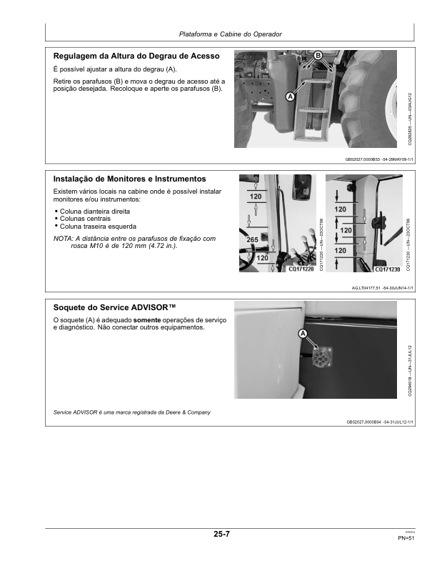 John Deere 6145J 6165J 6180J Tractor Operators Manual OML216075-G4 PT - Image 17