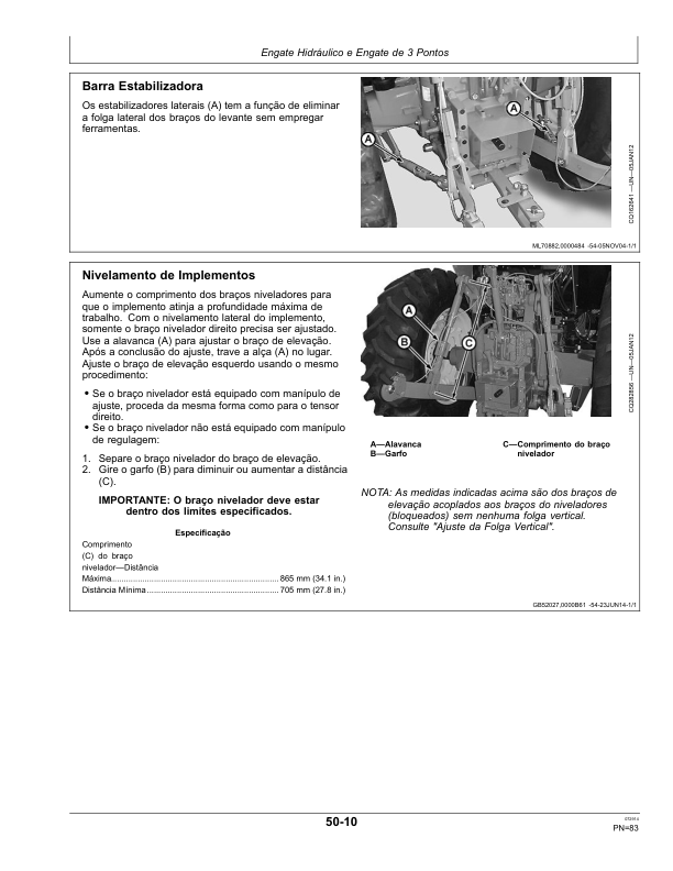 John Deere 6145J 6165J 6180J Tractor Operators Manual OML216075-G4 PT - Image 18