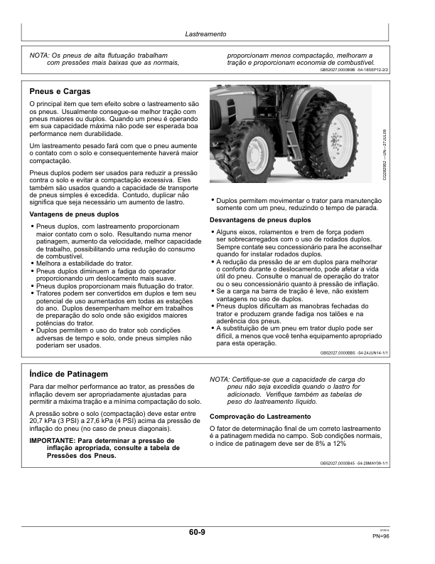 John Deere 6145J 6165J 6180J Tractor Operators Manual OML216075-G4 PT - Image 19