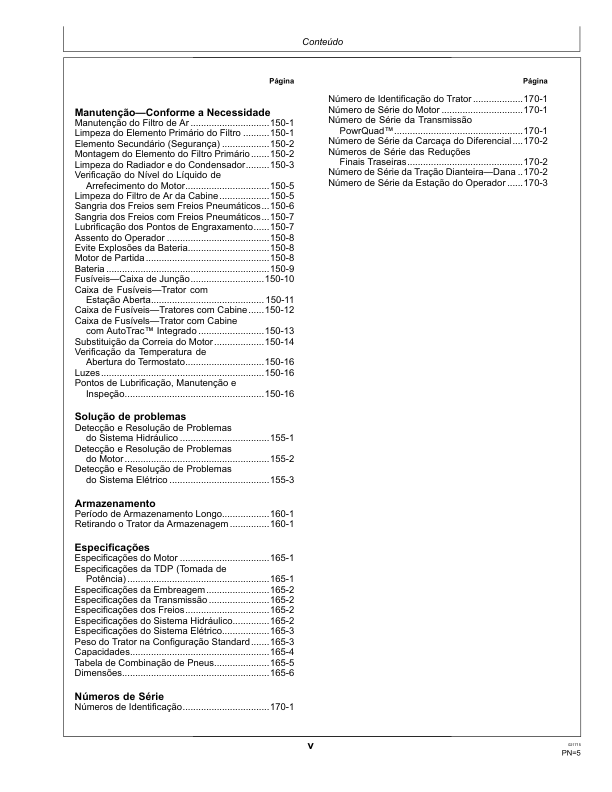 John Deere 6145J 6165J 6180J Tractor Operators Manual OML216075 PT - Image 10