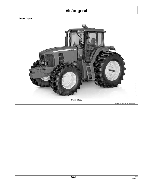 John Deere 6145J 6165J 6180J Tractor Operators Manual OML216075 PT - Image 3