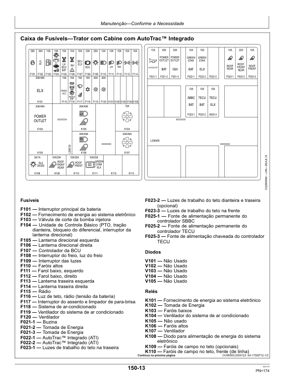 John Deere 6145J 6165J 6180J Tractor Operators Manual OML216075 PT - Image 14