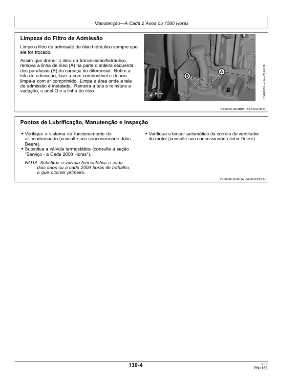 John Deere 6145J 6165J 6180J Tractor Operators Manual OML216075 PT - Image 12