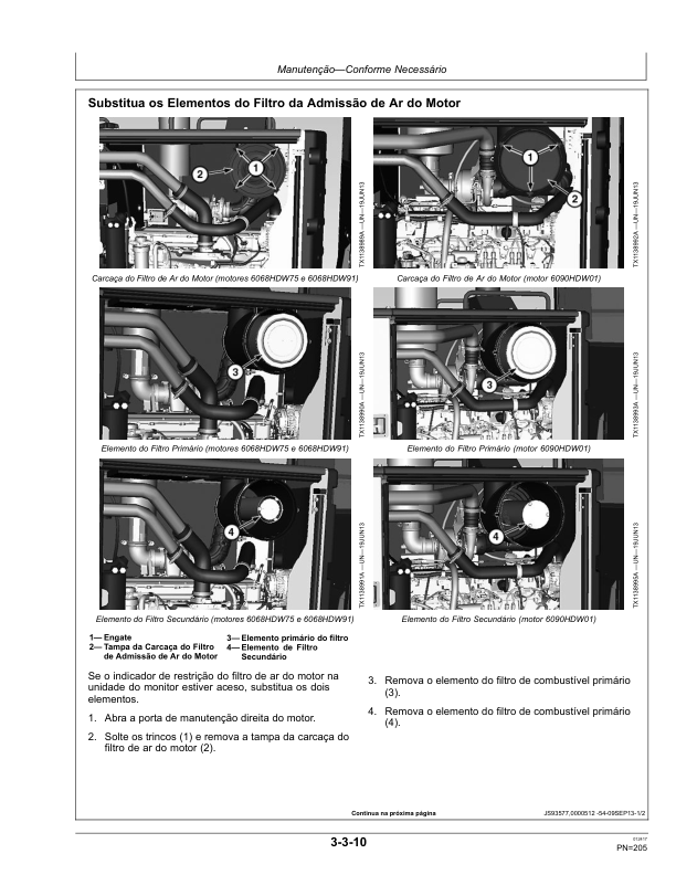 John Deere 670G 670GP 672G 672GP Grader Operators Manual OMT342635-A7 PT - Image 7