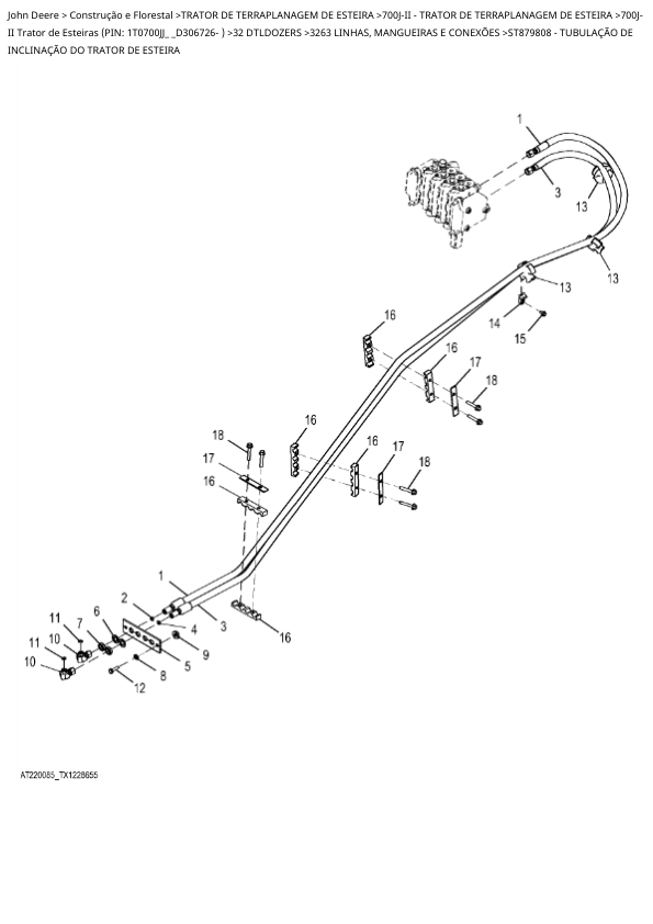 John Deere 700J-II Bulldozer Parts Catalog - Image 6