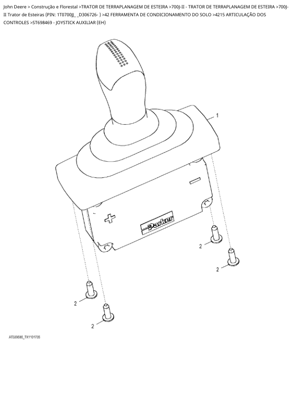 John Deere 700J-II Bulldozer Parts Catalog - Image 7