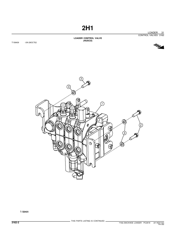 John Deere 710G Backhoe Loader Parts Catalog 2002- PC2819 - Image 10