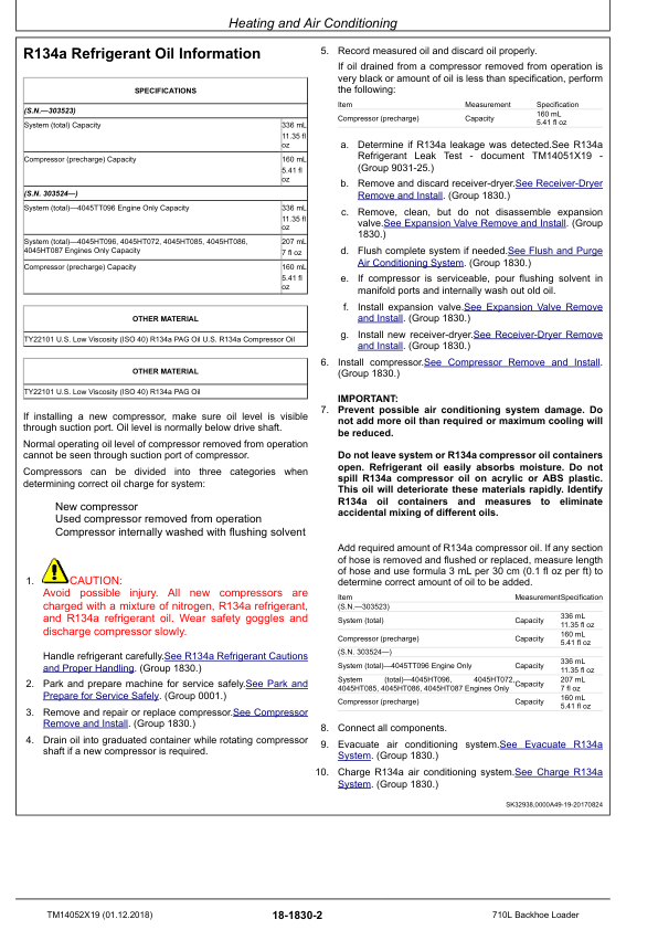 John Deere 710L Backhoe Loader Repair Manual TM14052X19 - Image 10