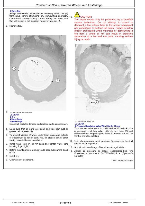 John Deere 710L Backhoe Loader Repair Manual TM14052X19 - Image 13