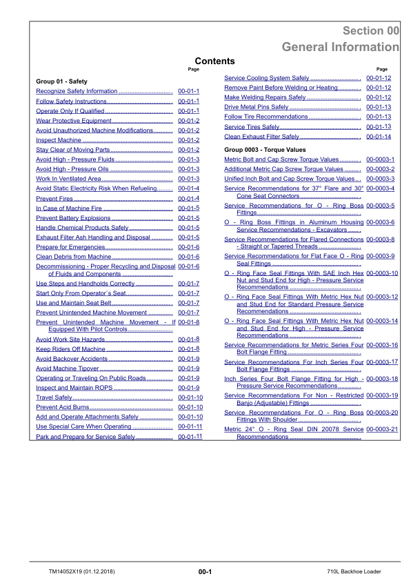 John Deere 710L Backhoe Loader Repair Manual TM14052X19 - Image 6