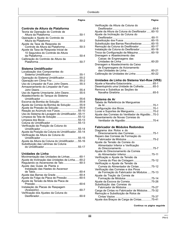 John Deere 7760 Cotton Picker Operators Manual OMN401518-H0 PT - Image 6