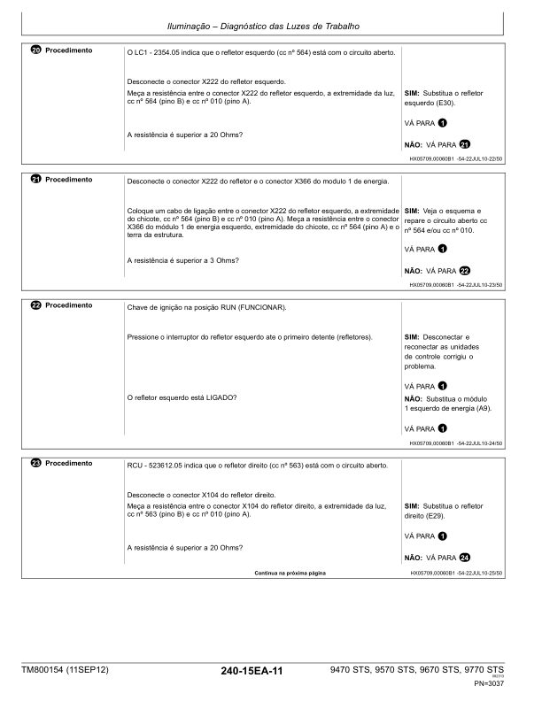 John Deere 9470 9570 9670 9770 STS Combine Harvester DIagnostic Service Manual TM800154 PT - Image 15