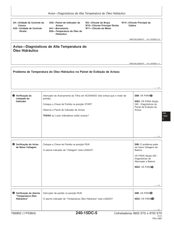 John Deere 9650 6750STS Combine Harvester Diagnotics and Test Service Manual TM2802 PT - Image 13