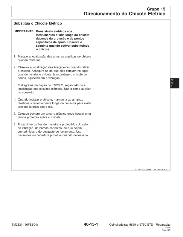 John Deere 9650 9750 STS Combine Harvester Repair Manual SN 000181 and UP TM2831 PT - Image 8