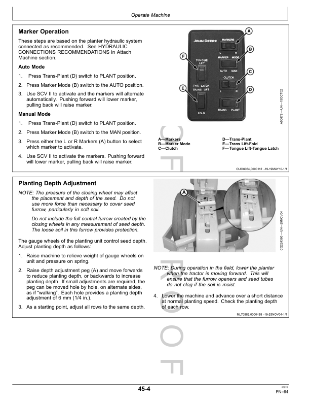 John Deere Bauer Planter Operators Manual OMA89116 - Image 13